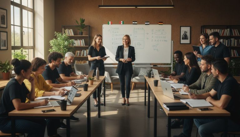 enseñanza idiomas academia