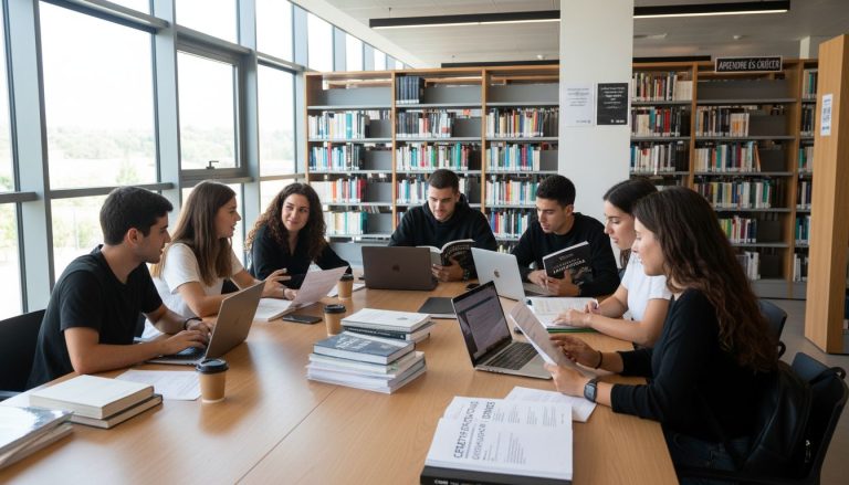 estudiantes valencianos biblioteca