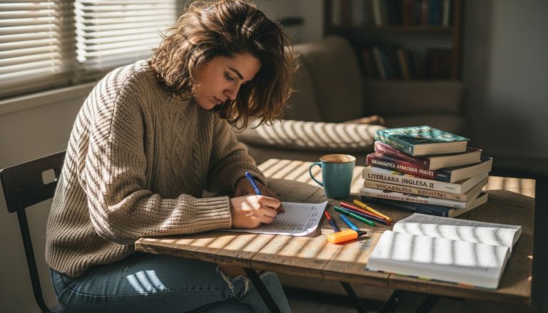 Lista de verificación para repasar antes del examen de inglés